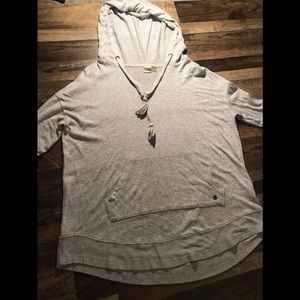 Roxy women’s Hoodie Long-sleeve Thin Shirt